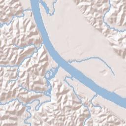 Haverhill Ohio Terrain Map