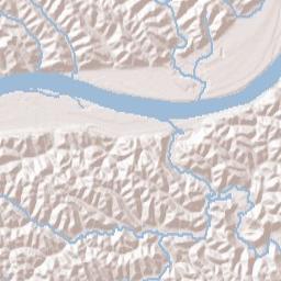Swan Creek Ohio Terrain Map