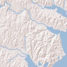 Dumfries Terrain Map