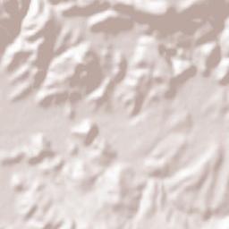 Psachná Terrain Map