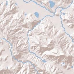 Pope Valley California Terrain Map