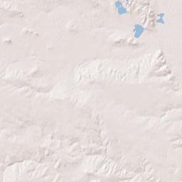 Ronald Reagan Highway & Interstate 25 Terrain Map
