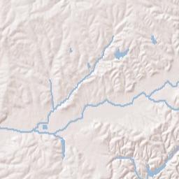 New Pekin Terrain Map