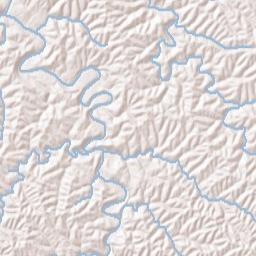 1903-1999 Hammonds School Road Owenton KY Terrain Map