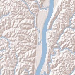 Miller Ohio Terrain Map