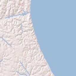 Calvert County Terrain Map