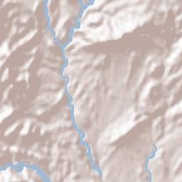 Provincia de Alicante Terrain Map