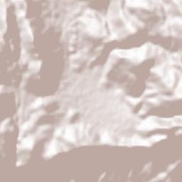 Aráchova Terrain Map