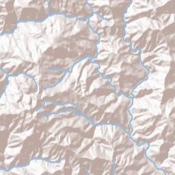 Cazadero California Terrain Map