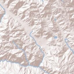 Napa County Terrain Map