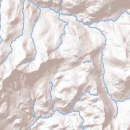 California 4, Stanislaus National Forest Terrain Map