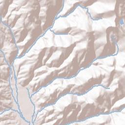 Whitepine Colorado Terrain Map