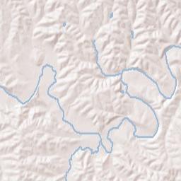 Cole County Terrain Map
