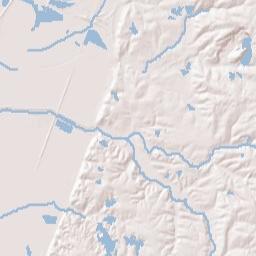 Columbia Terrain Map