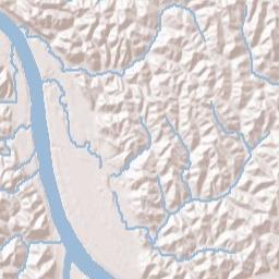Sheridan Ohio Terrain Map