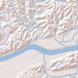 Sunny Acres Ohio Terrain Map