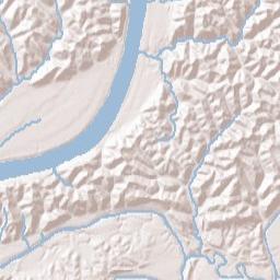 Riverside Terrace Ohio Terrain Map