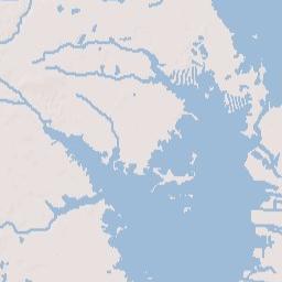 Teaberry Woods Delaware Terrain Map