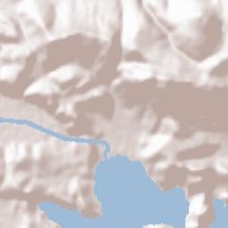 Akraifnía Terrain Map