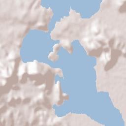 Néa Lámpsakos Terrain Map