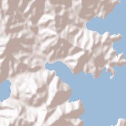 Onagawa Chō Terrain Map