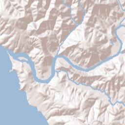 Duncans Mills California Terrain Map