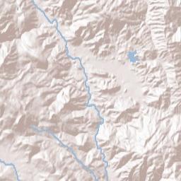 Atlas California Terrain Map