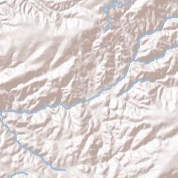 Pine Grove Terrain Map