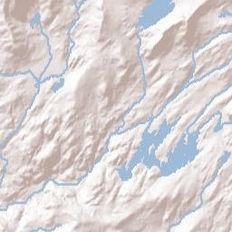 Lake Alpine California Terrain Map