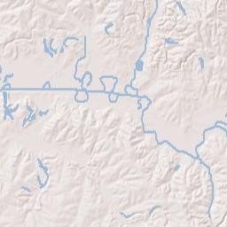 Pike County Terrain Map
