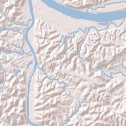 Brookdale Ohio Terrain Map