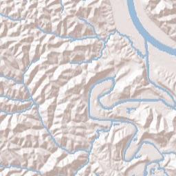 Saint Albans Terrain Map