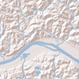 409-487 Florida St, Charleston, WV 25302 Terrain Map