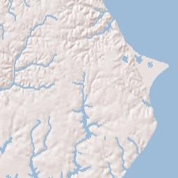 Chesapeake Ranch Estates Terrain Map