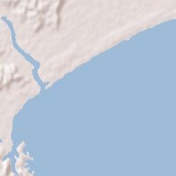 Higashimatsushima Terrain Map