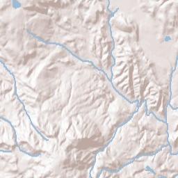 Waldrue Heights California Terrain Map