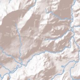 Sonora Junction California Terrain Map