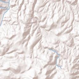 Upper Town California Terrain Map