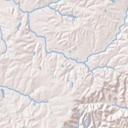Floyd County Terrain Map