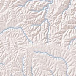 Nicholas County Terrain Map