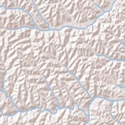 Carter County Terrain Map