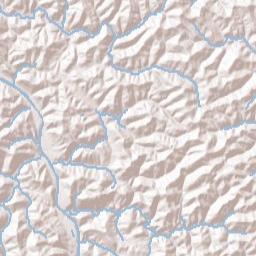 Alum Creek Terrain Map