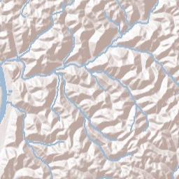 3436-3444 Clover Drive, Charleston, WV Terrain Map