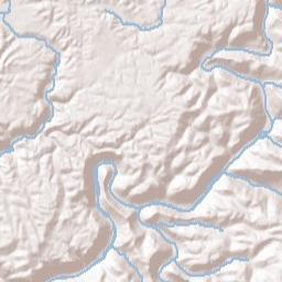 Craigsville Terrain Map