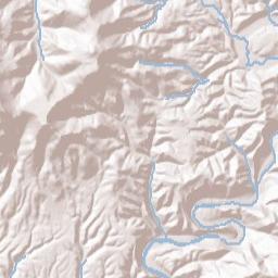Pocahontas County Terrain Map