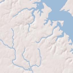 California Terrain Map