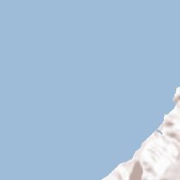 Bagnara Calabra Terrain Map