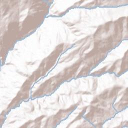 Boards Crossing California Terrain Map