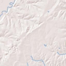 Chase County Terrain Map