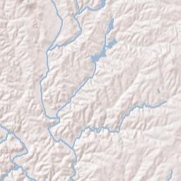 Twin Lakes Terrain Map